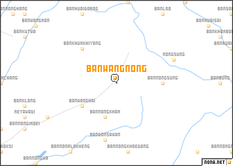 map of Ban Wang Nong