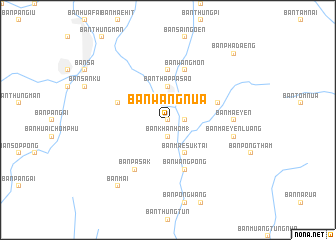 map of Ban Wang Nua