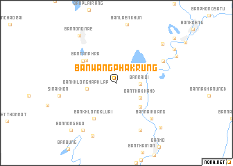 map of Ban Wang Phak Rung