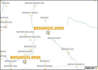 map of Ban Wang Pla Pom