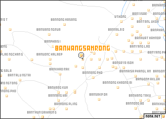 map of Ban Wang Samrong