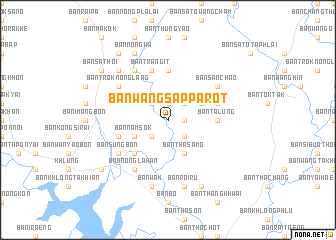 map of Ban Wang Sapparot