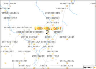 map of Ban Wang Sisiat