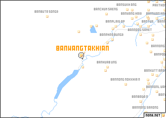 map of Ban Wang Takhian