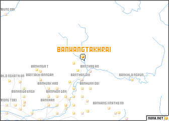 map of Ban Wang Takhrai