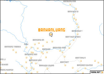 map of Ban Wan Luang