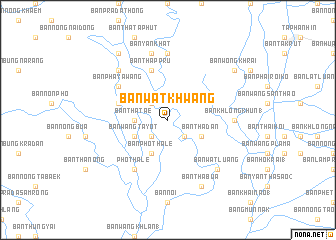 map of Ban Wat Khwang