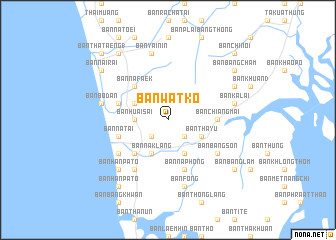 map of Ban Wat Ko