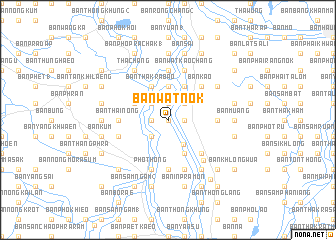 map of Ban Wat Nok