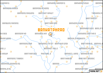 map of Ban Wat Phrao