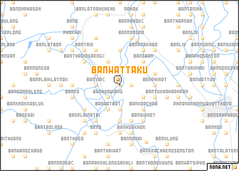 map of Ban Wat Taku