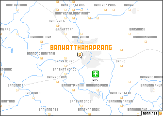 map of Ban Wat Tha Maprang