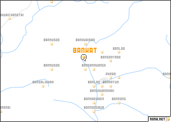 map of Ban Wat