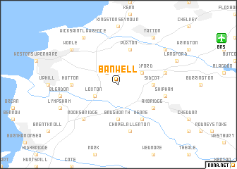 map of Banwell