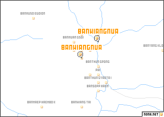 map of Ban Wiang Nua