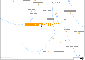 map of Ban Wichit Phatthana