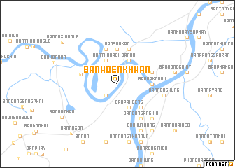 map of Ban Woen Khwan