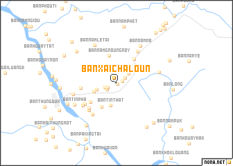 map of Ban Xaichaloun