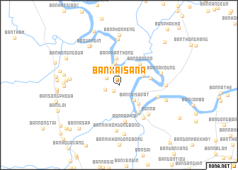 map of Ban Xaisana