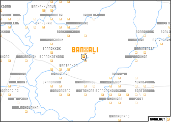 map of Ban Xali