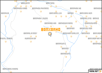 map of Ban Xam Ho