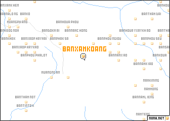 map of Ban Xamkoang