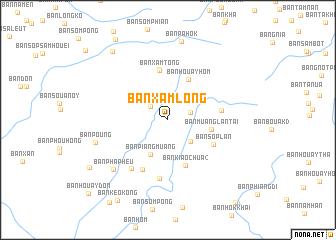 map of Ban Xamlong