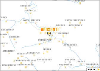 map of Ban Xamti