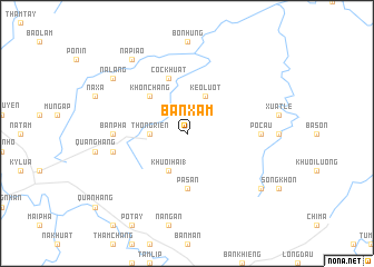 map of Bản Xàm