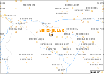 map of Ban Xang Lék
