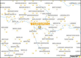 map of Ban Xang-Nam