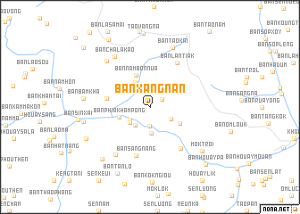 map of Ban Xang-Nan