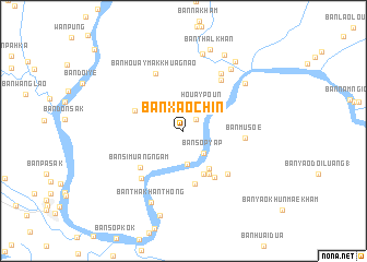 map of Ban Xaochin