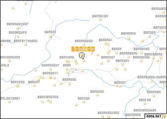 map of Ban Xao