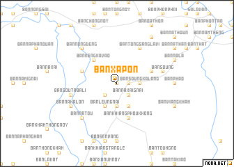 map of Ban Xapôn