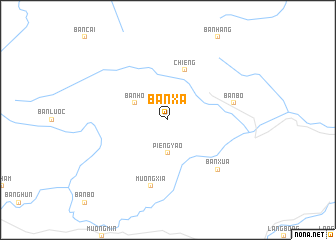 map of Bản Xa