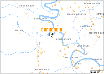 map of Ban Xèndin