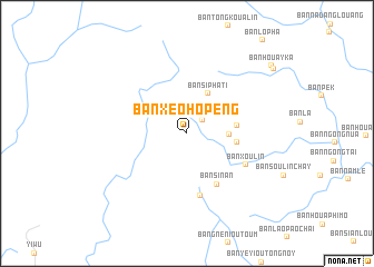 map of Ban Xéohôpèng