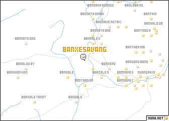 map of Ban Xésavang