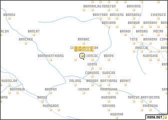 map of Bản Xe