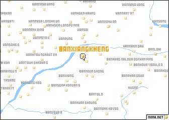 map of Ban Xiangkhèng