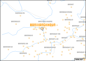 map of Ban Xiangkhoun