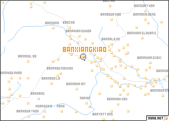 map of Ban Xiangkiao