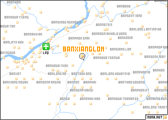 map of Ban Xianglôm