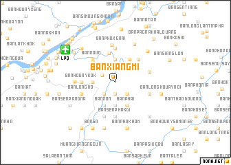 map of Ban Xiangmi