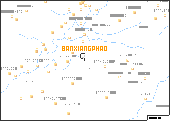 map of Ban Xiangphao