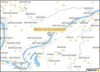 map of Ban Xieng Khouan