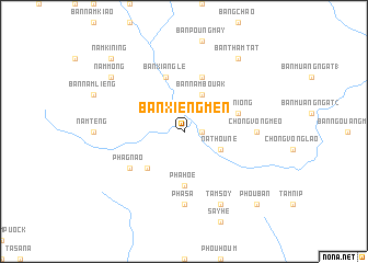 map of Ban Xieng Men