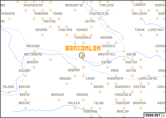 map of Bản Xôm Lôm