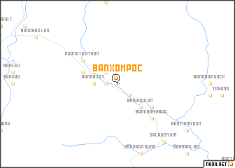 map of Ban Xom Poc